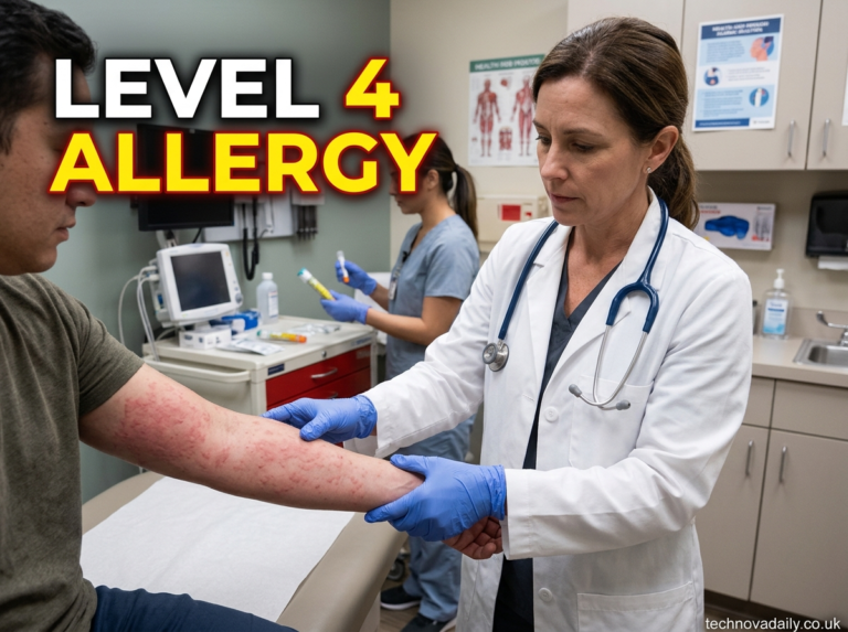 Level 4 Allergy: Meaning, Symptoms, Test Results, and Treatment